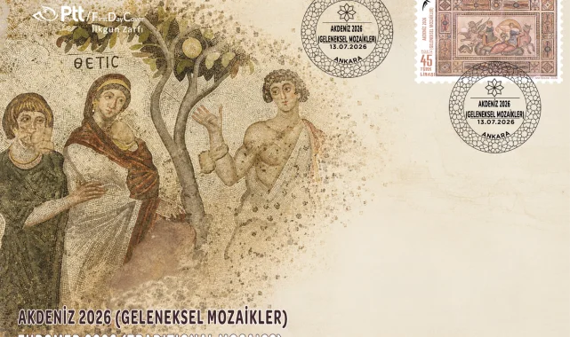 PTT'den 'Geleneksel Mozaikler' temalı anma pulu