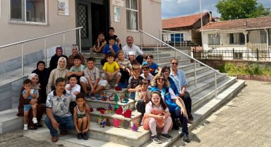 Sakarya'da gezici umut atölyesi mahalle mahalle umut taşıyor