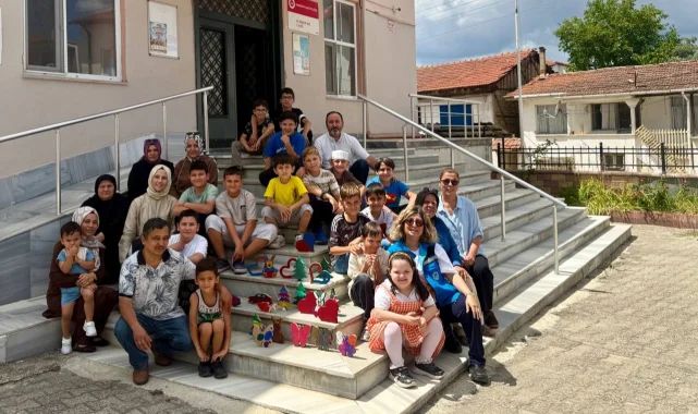 Sakarya'da gezici umut atölyesi mahalle mahalle umut taşıyor