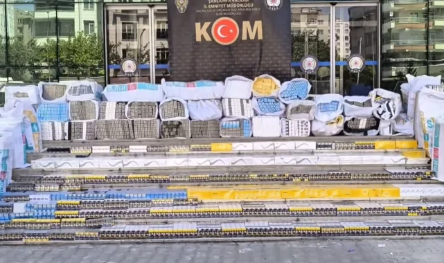 Şanlıurfa'da kaçak sigara operasyonu!