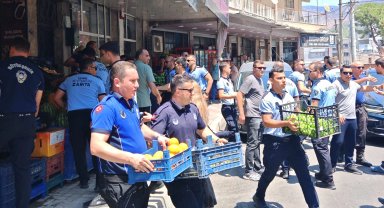 Sokak işgaline şok denetim! Zabıta affetmedi