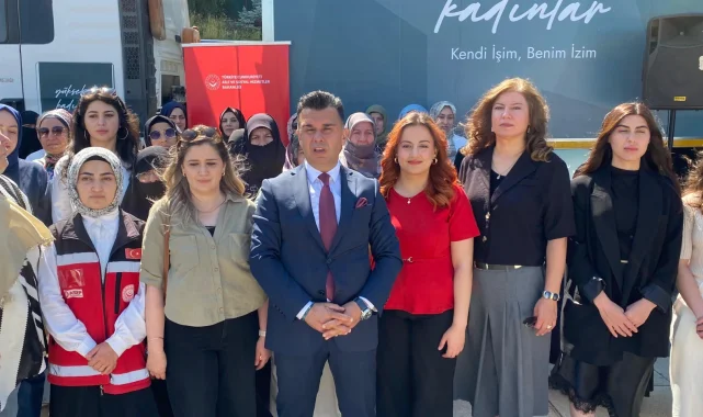 "Yükselen Kadınlar Girişimcilik Eğitim Tırı" Erzurum'da