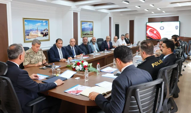 Ağrı Valiliği'nde Spor Güvenliği Zirvesi