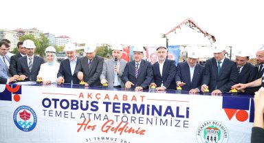 Akçaabat Otogarı'nın temeli atıldı