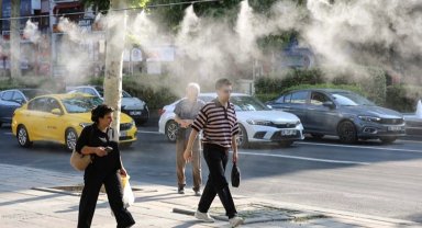 Ankara Büyükşehir'den Başkentlilere özel serinletme sistemi