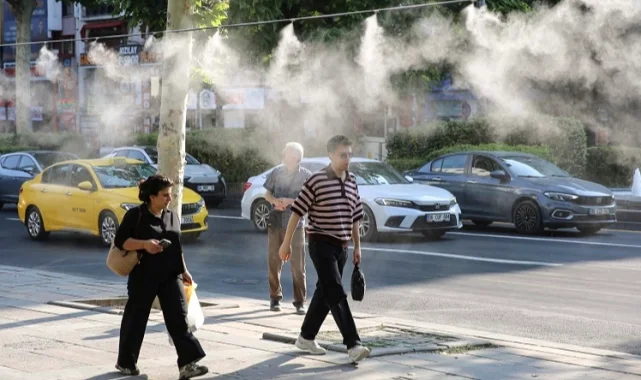 Ankara Büyükşehir'den Başkentlilere özel serinletme sistemi
