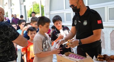 Ankara Keçiören'de Yaz Kur'an kurslarına ikram desteği