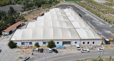 Ankara'da Göksu Parkı'ndaki pazar yeri yenileniyor
