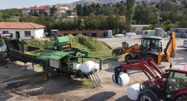Ankara'da hayvan yetiştiricilerine silaj desteği