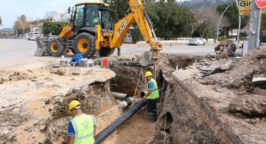 Antalya Kemer'in kanalizasyon altyapısı yenileniyor