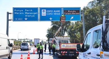 Antalya'nın yolları COP31 İklim Zirvesi'ne hazırlanıyor