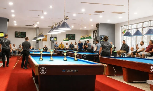 ASSİM'de 11 masa, 7 yıllık bilardo hikayesi
