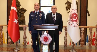 Bakan Güler, Hava Kuvvetleri Komutanı Dalkıran'ı kabul etti
