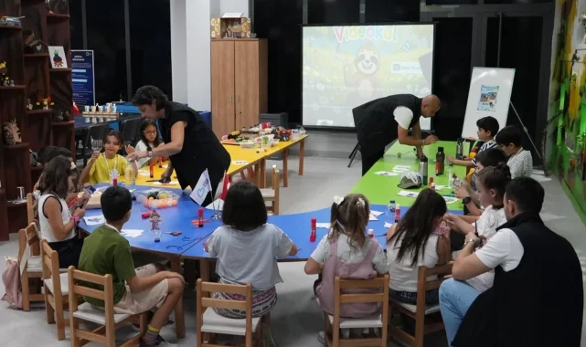 Balıkesir'de çocuklar bilim ve çevreyle buluştu