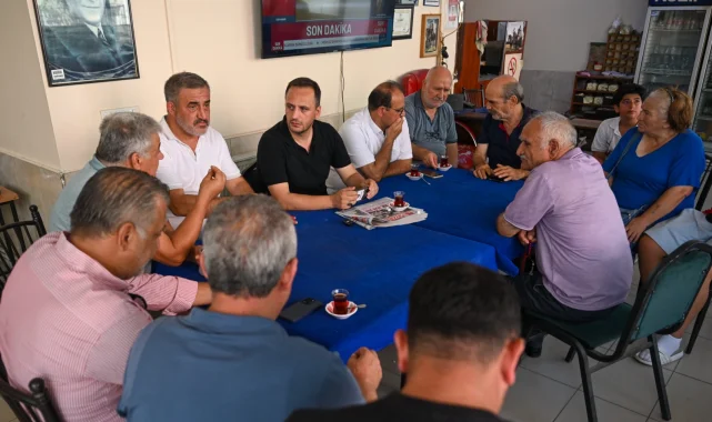 Başkan Eşki Ümit Mahallesi'nde vatandaşlarla buluştu