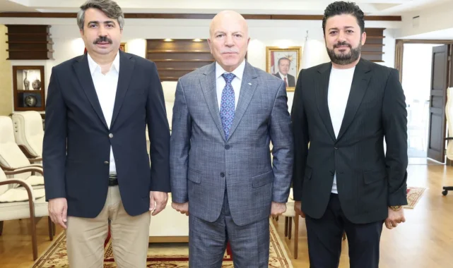 Başkan Yılmaz'dan Erzurum'a nezaket ziyaret