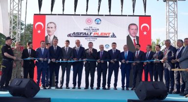 Bingöl'e yeni asfalt plent tesisi kazandırıldı