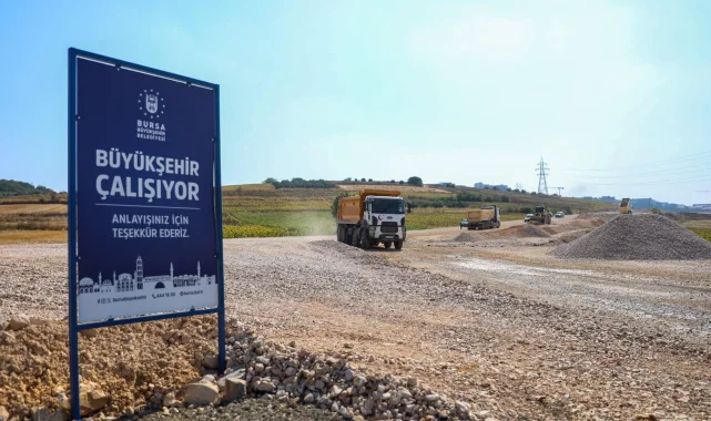 Bursa Büyükşehir'den Görükle'ye yeni ulaşım aksı