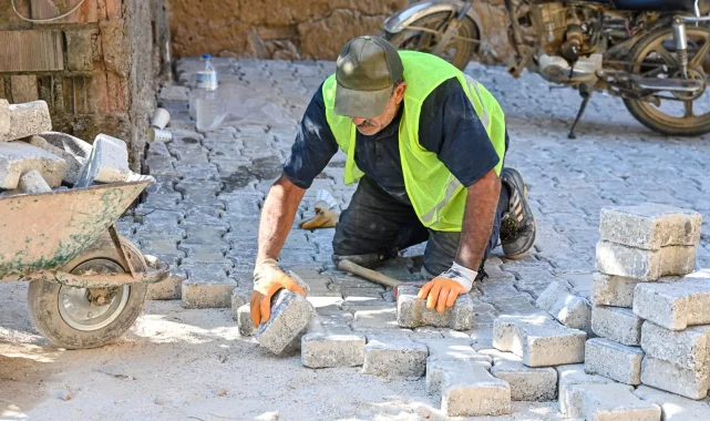 Bursa Büyükşehir'den İznik Müşküle'ye üst yapı yenilemesi