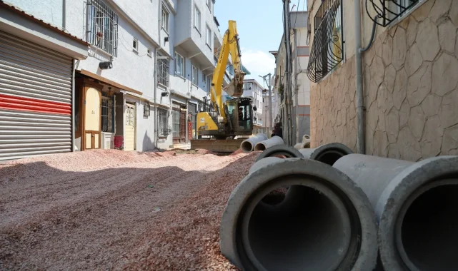 Bursa Büyükşehir'den Yavuzselim'e altyapı hamlesi