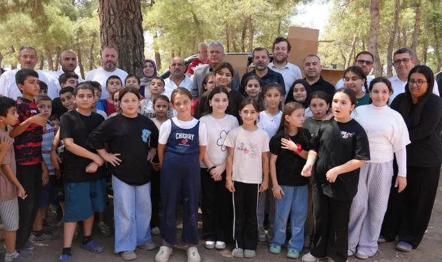 Bursa Gürsu'da öğrencilere piknik şöleni