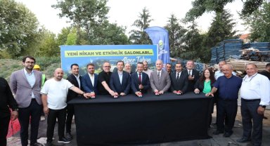 Bursa İnegöl'de Botanik Nikah Ve Etkinlik Salonlarının temeli atıldı