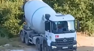 Bursa Nilüfer'de beton mikserinden kamu alanına döküme 150 bin TL ceza