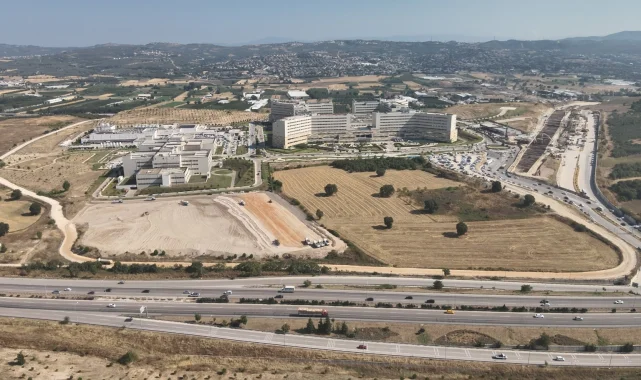 Bursa Şehir Hastanesi otoparkı bu ay hizmete açılıyor