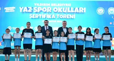 Bursa Yıldırım'da 16 branşta 36 bin 818 çocuğa spor imkanı