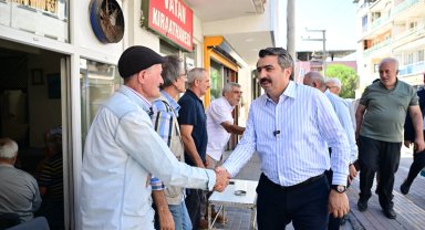 Bursa Yıldırım'da Başkan Yılmaz Zümrütevler esnafıyla buluştu