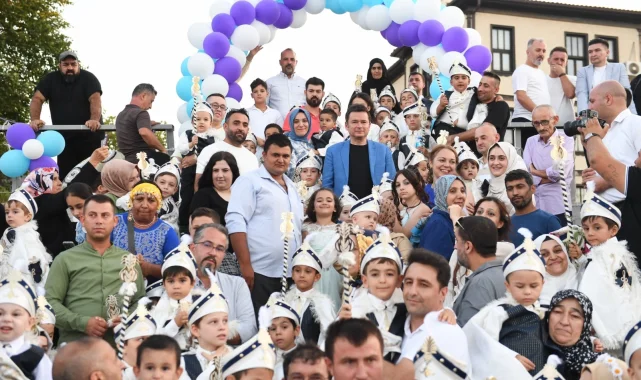 Bursa'da 40 mahalleden 200 çocuk sünnet şöleninde buluşuyor