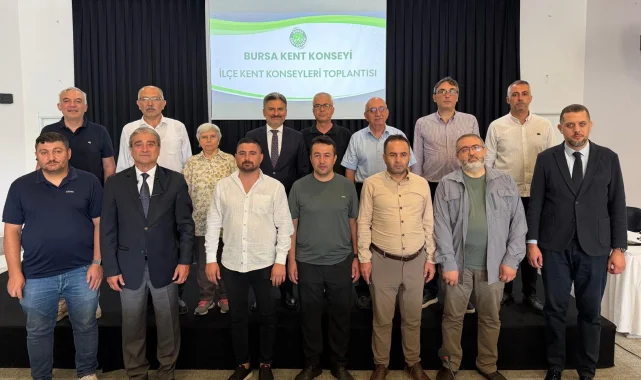 Bursa'da kent konseyleri 'ortak vizyon' için buluştu