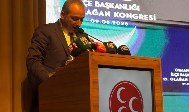 Bursa'da MHP Osmangazi'de Serdar Burulday dönemi