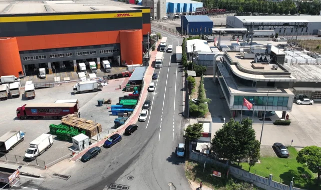 Çayırova hal bölgesinin ulaşım ağı güçlendirildi