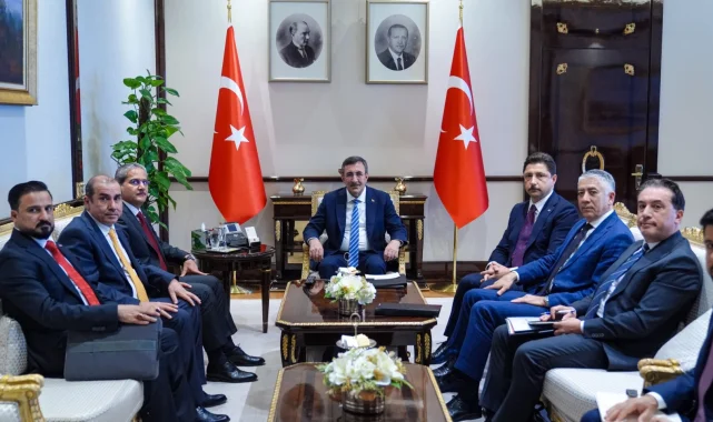 Cevdet Yılmaz, Irak Yolsuzlukla Mücadele Komisyonu Başkanı ile görüştü