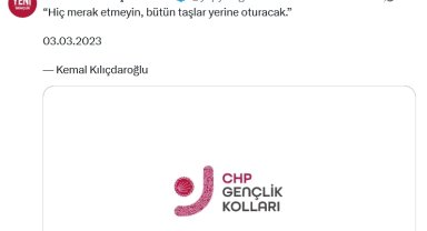 CHP Gençlik Kolları, YENİ Parti'nin ele geçirdiği X hesabını geri aldı!