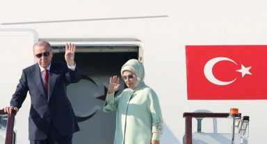 Cumhurbaşkanı Erdoğan Kırgızistan'da