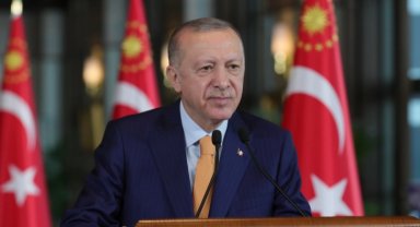 Cumhurbaşkanı Erdoğan'dan 30 Ağustos mesajı: Türkiye'yi kutlu mücadelesinden hiç kimse vazgeçiremeyecek