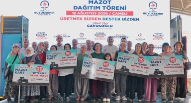 Denizli Büyükşehir'den çiftçiye mazot desteği