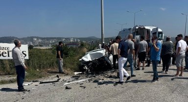 Düzce Kuzey Çevre Yolu'nda kaza: 1 yaralı