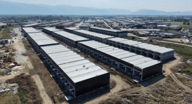 Düzce'de Beltaş Sanayi Sitesi'nde 162 yeni dükkan için çalışmalar sürüyor
