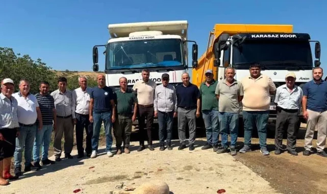 Edirne'de Altınyazı Karasaz Sulama Kooperatifi'ne güçlü takviye