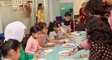 Filistinli çocuklar Konya'da moral buldu