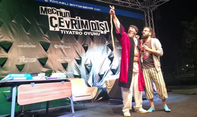 Gebze Kütüphanesi, "Mecnun Çevrim Dışı" ile renklendi