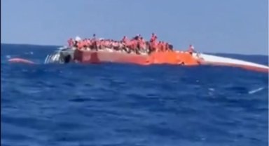 Girne açıklarında yolcu gemisi alabora oldu! 279 kişi kurtarılmayı bekliyor