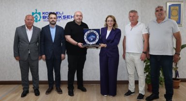 Gürcistan Kutaisi heyetinden Kocaeli Büyükşehir'e ziyaret