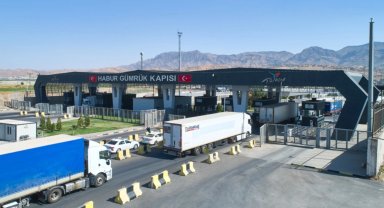 Habur'da 2026'nın TIR çıkış rekoru kırıldı