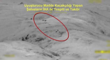 Hakkari'de JİHA destekli operasyonda 253 kilo esrar ele geçirildi