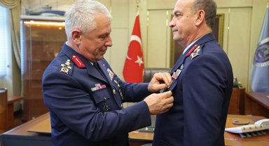 Hava Kuvvetleri Komutanlığı'nda görev değişimi