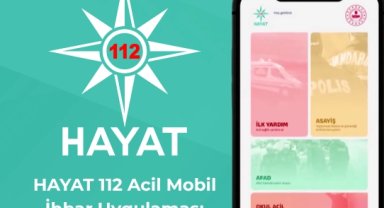 HAYAT 112 Acil 800 bin indirmeyi aştı